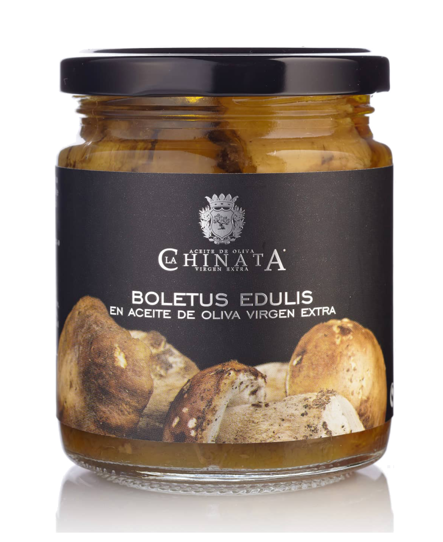 La Chinata Boletus Edulis in EVOO Glas 220 gr. - Oliva Oliva