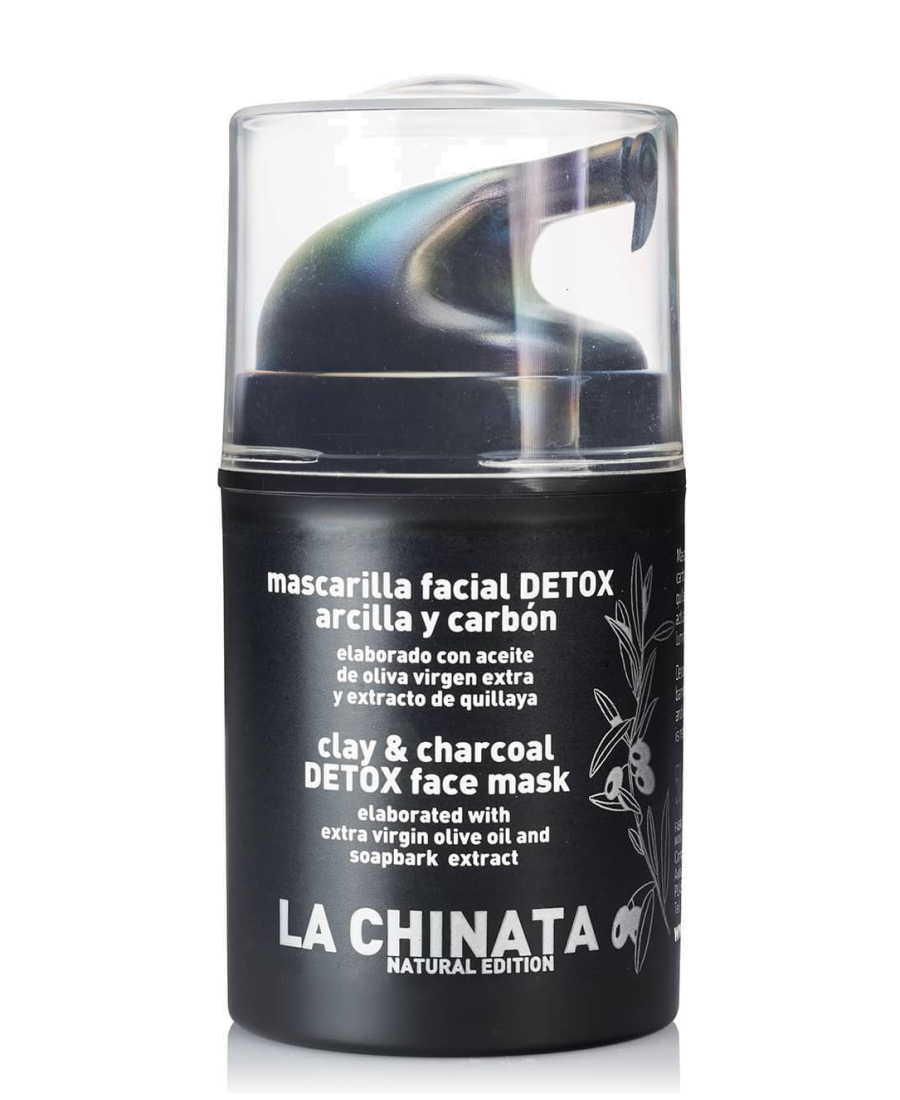 La Chinata - Mascarilla Facial Detox Arcilla y Carbón 50 ml