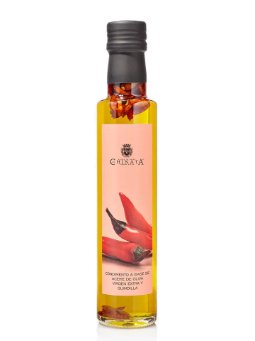 La Chinata Condimento de Guindilla - Botella vidrio 250 ml.