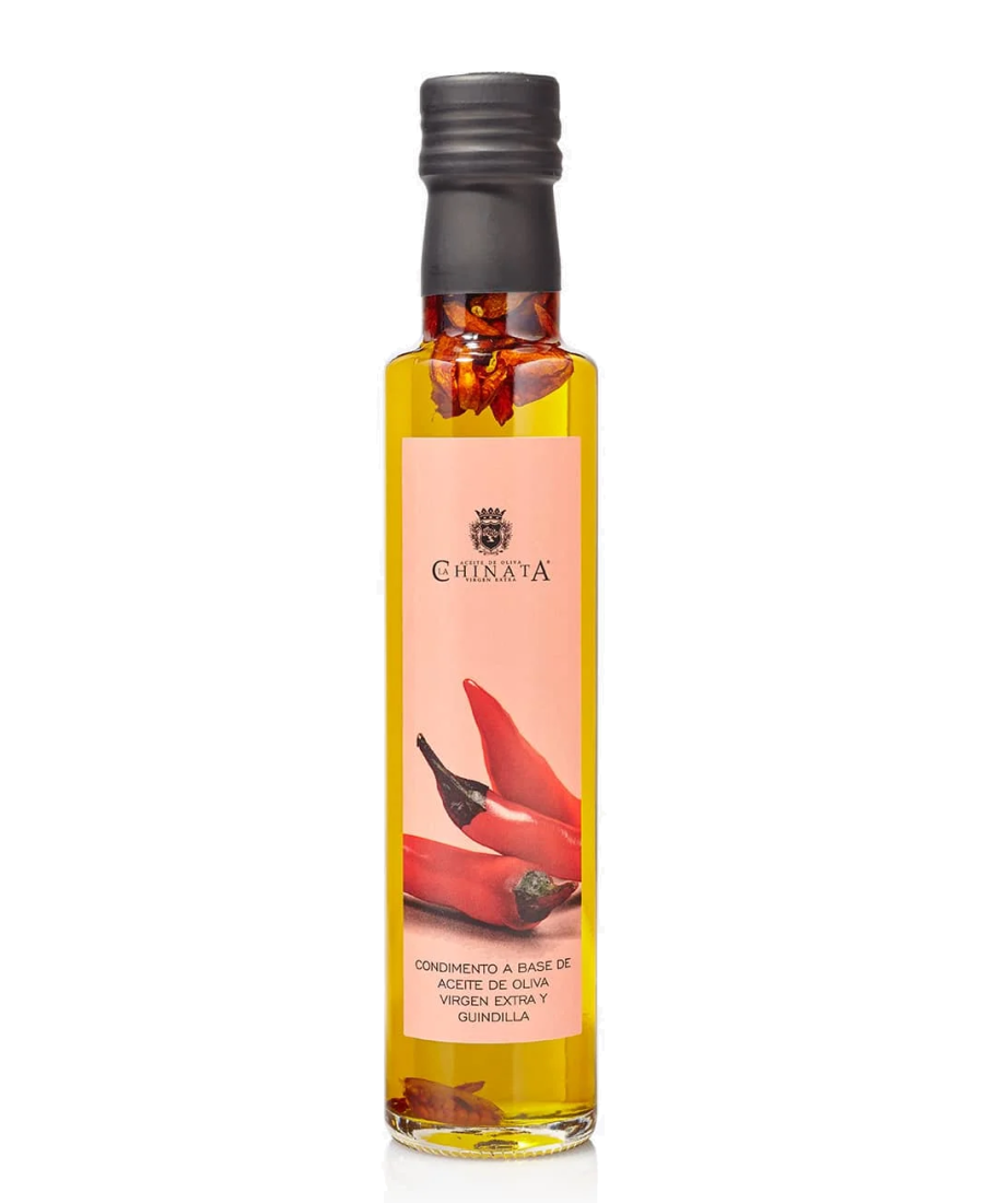 La Chinata Chilli Seasoning Glass bottle 250 ml. - Oliva Oliva