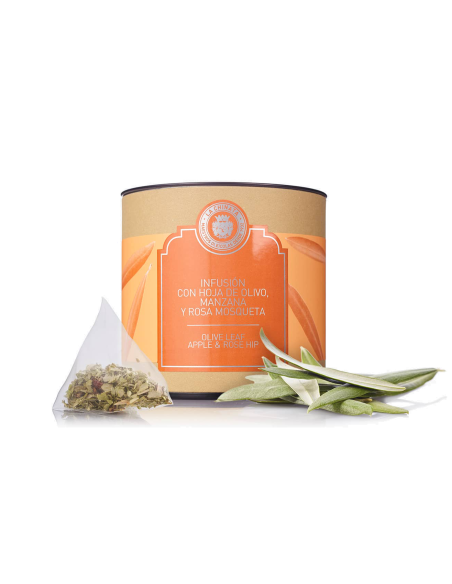 La Chinata Infusion with Olive Leaf, Apple and Rosehip Jar 30 gr.