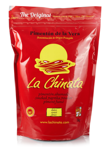 La Chinata Paprika Fumé Doux Sachet 1 kg. - Oliva Oliva
