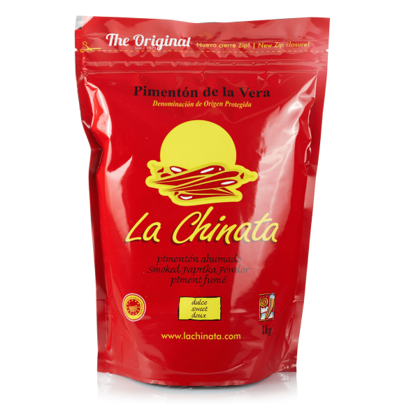 La Chinata Paprika Süß Geräuchert Beutel 1 kg. - Oliva Oliva