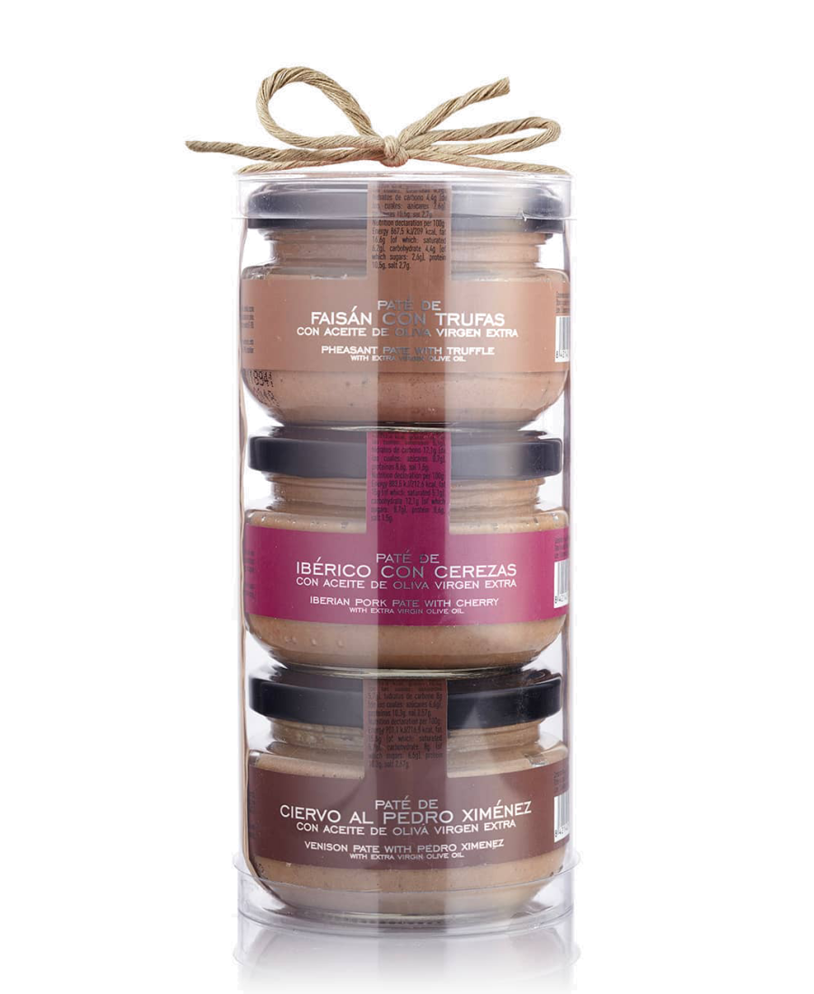 La Chinata 3 Meat Pâtés Pack 3x120 gr. - Oliva Oliva