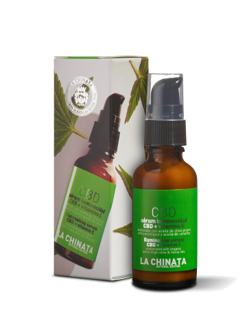 La Chinata Sérum Luminosité CBD + Vitamine C 30 ml. - Oliva Oliva