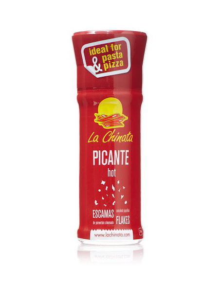 La Chinata Flocons de Paprika Fumé Piquant Moulin 24 gr. - Oliva Oliva