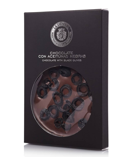 La Chinata Chocolat aux olives noires Barre 33 gr. - Oliva Oliva