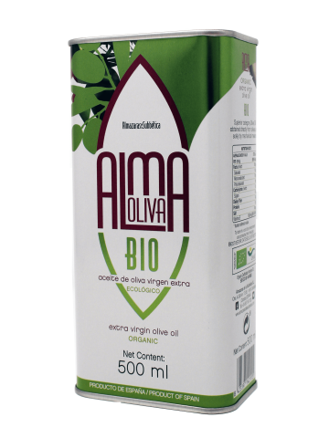 Almaoliva BIO Hojiblanca Blechdose 500 ml. - Oliva Oliva