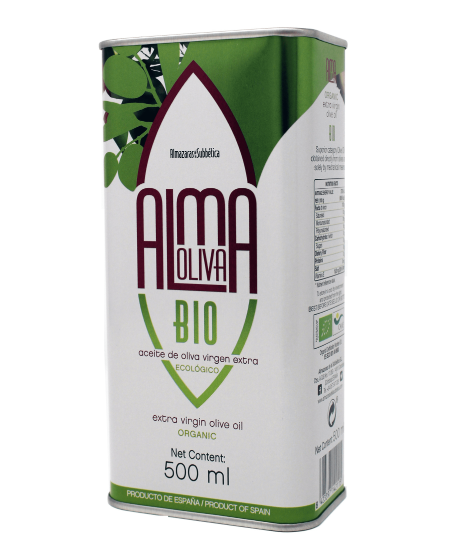 Almaoliva BIO Hojiblanca Blechdose 500 ml. - Oliva Oliva