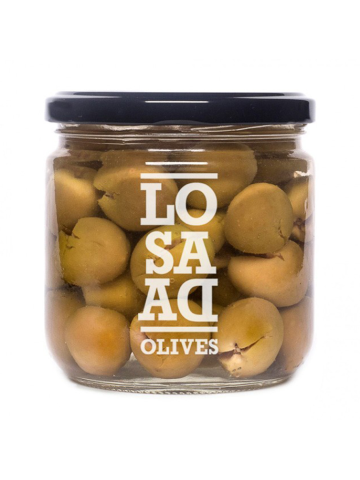 Aceitunas Losada Olives Aloreña Pot en verre 345 gr. - Oliva Oliva