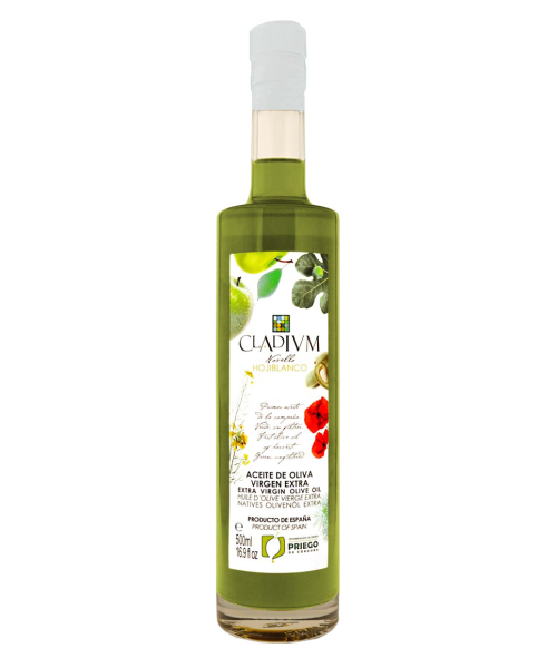Cladium Novello Hojiblanco Bouteille verre 500 ml. - Oliva Oliva