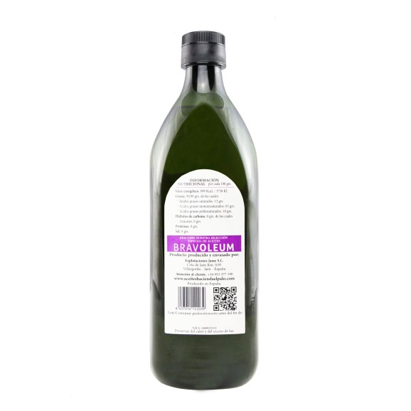 Hacienda el Palo Picual Bouteille PET 1 l. - Oliva Oliva