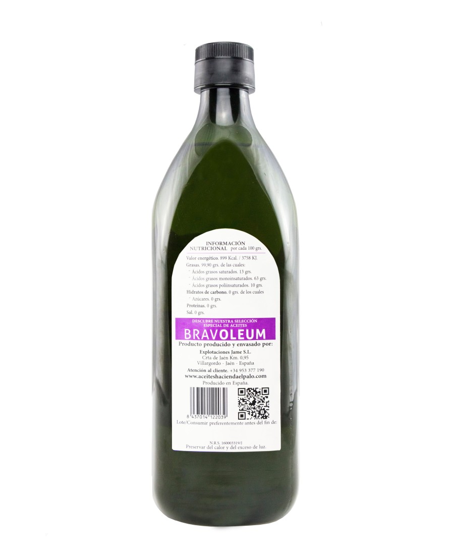 Hacienda el Palo Picual PET bottle 1 l. - Oliva Oliva