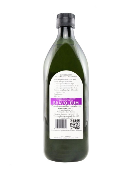 Hacienda el Palo Picual Bouteille PET 1 l. - Oliva Oliva