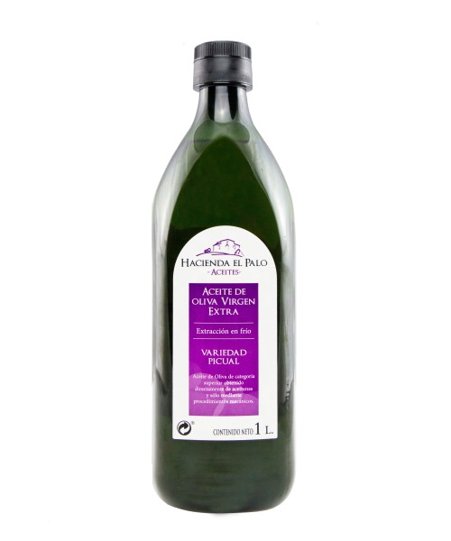 Hacienda el Palo Picual PET Flasche 1 l. - Oliva Oliva