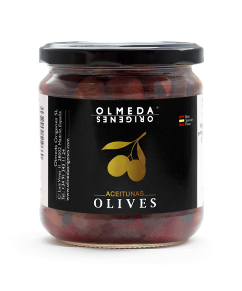 Olmeda Orígenes Pitted Cuquillo Olives Jar 370 gr. - Oliva Oliva