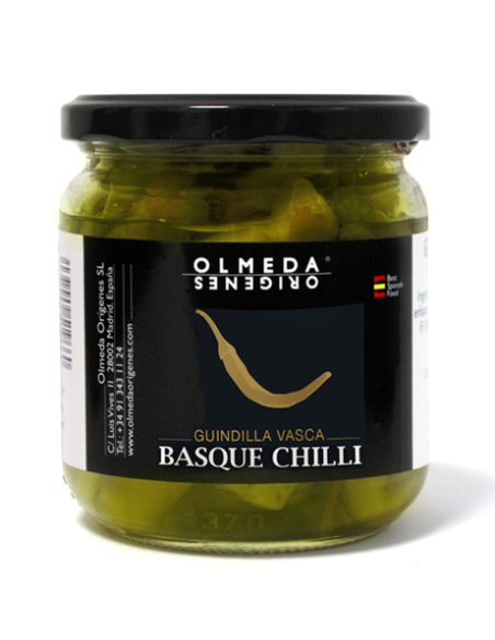 Olmeda Orígenes Basque Chilli Peppers Jar 370 gr. - Oliva Oliva