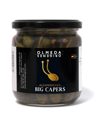 Olmeda Orígenes Câpres Pot en verre 370 gr. - Oliva Oliva