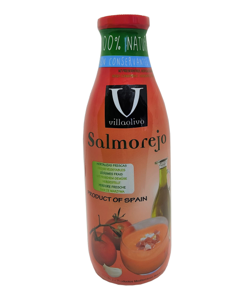 Villaolivo Salmorejo Glutenfreiem Glasflasche 1L - Oliva Oliva