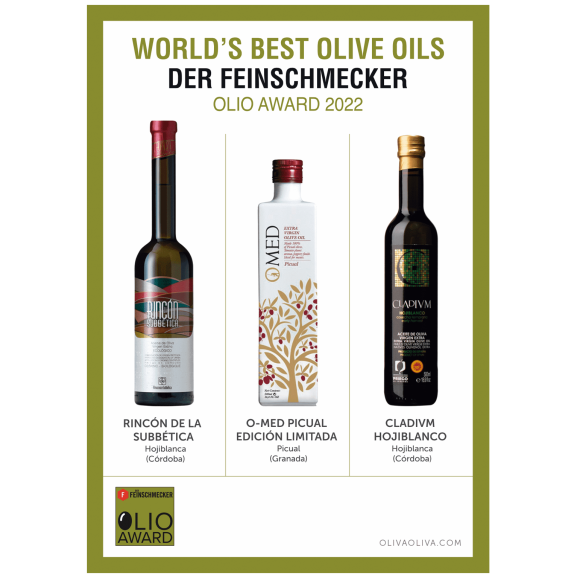 Besten Olivenöle Der Welt Olio Award 2022 im Holzkiste - Oliva Oliva