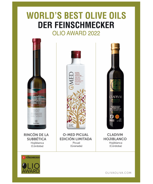 World's Best Olive Oils Olio Award 2022 in Wooden box - Oliva Oliva