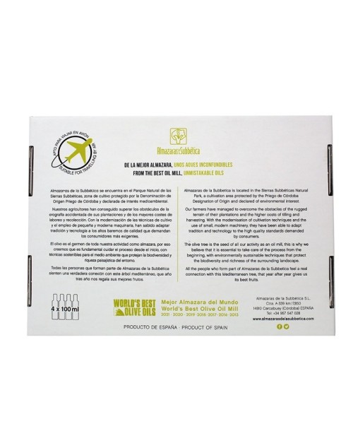 Estuche degustación Almazaras de la Subbética - 4x100ml