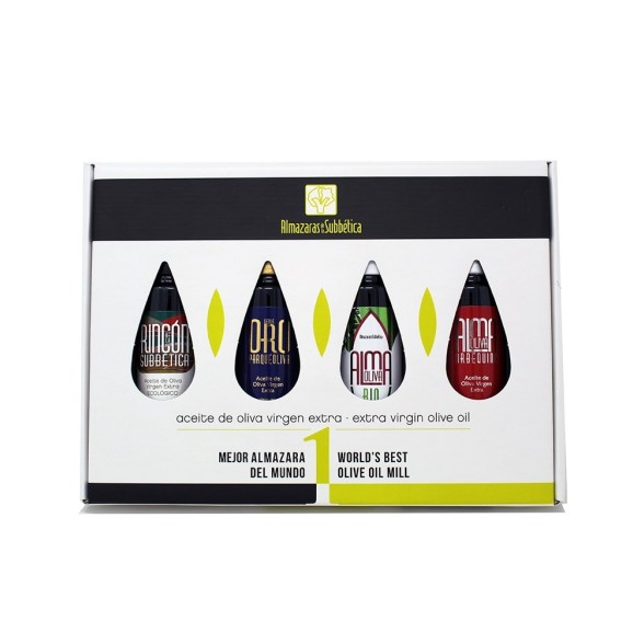 Estuche degustación Almazaras de la Subbética - 4x100ml
