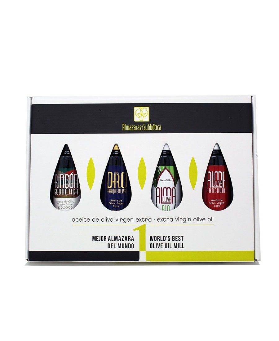 Estuche degustación Almazaras de la Subbética - 4x100ml