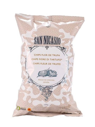 Patatas Fritas San Nicasio Flor de Trufa de 150 gr. - Bolsa 150 g.