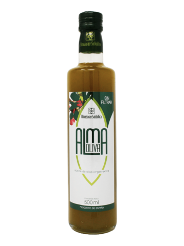 Almaoliva Gran Selección No Filtred Glass bottle 500 ml. - Oliva Oliva