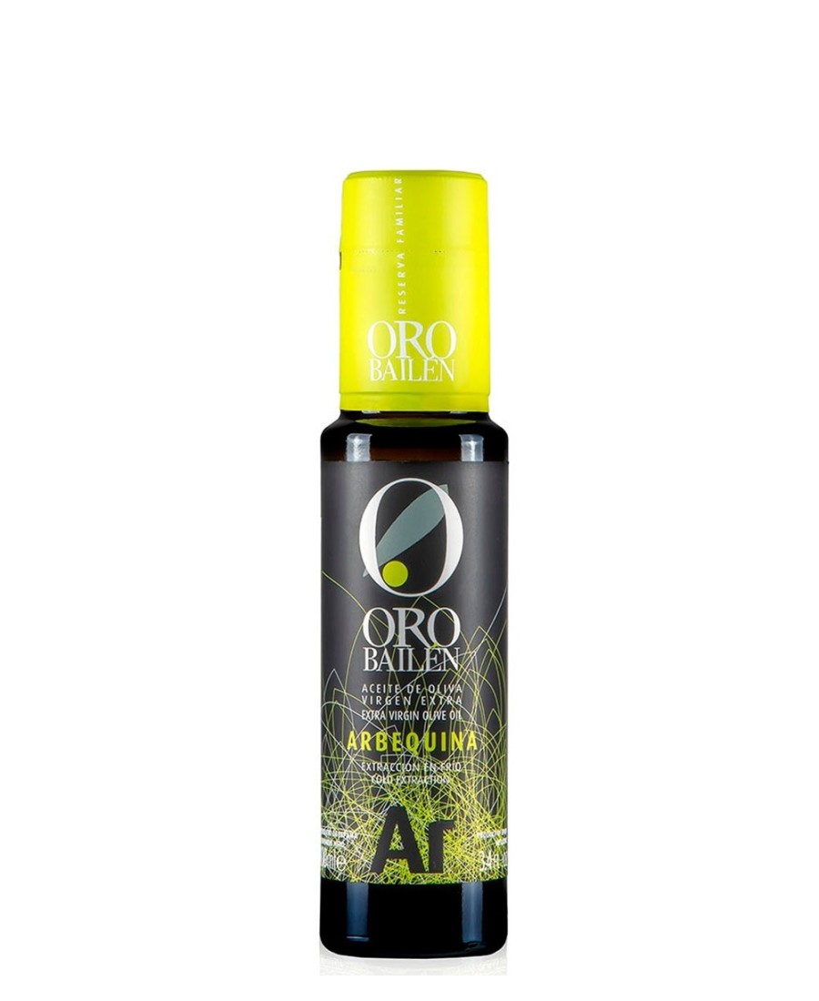 huile d'olive oro bailén reserva familiar arbequina  bouteille en verre 100 ml