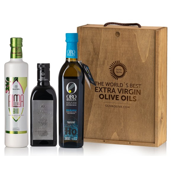 Meilleures Huiles du Monde Olive Japan 2023 Coffret - Oliva Oliva