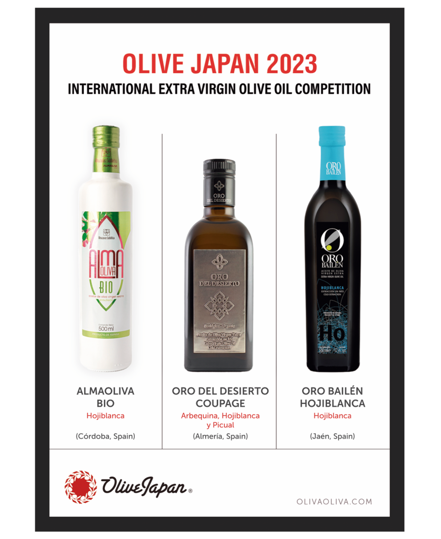 Besten Olivenöle Der Welt Olive Japan 2023 im Holzkiste - Oliva Oliva