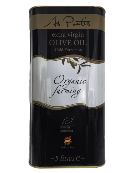 Vieiru Manzanilla Cacereña BIO Bidon métal 5 l. - Oliva Oliva