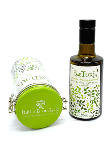 Baeturia Veridis Coffret métallique 500 ml. - Oliva Oliva