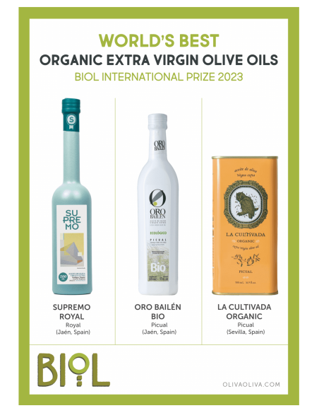 Meilleures Huiles Biologiques du Monde BIOL 2023 Coffret - Oliva Oliva