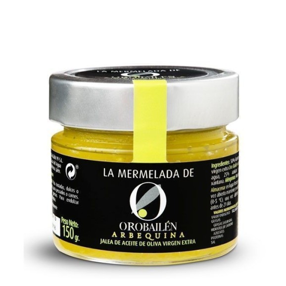 Oro Bailén Mermelada de Aceite de oliva Arbequina 150 gr - Oliva Oliva