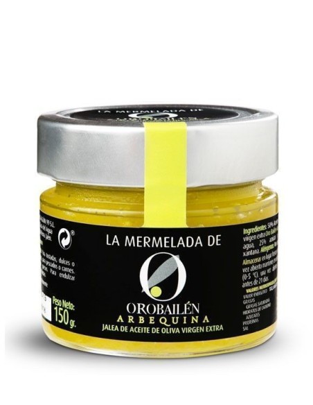 Oro Bailén Mermelada de Aceite de oliva Arbequina 150 gr - Oliva Oliva