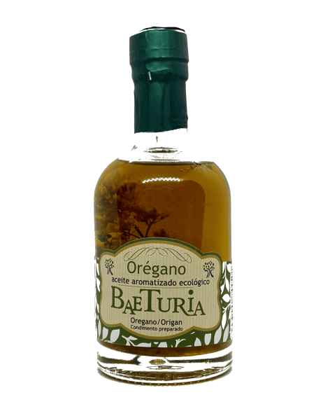 Baeturia aromatisiert Öl Oregano  250 ml.