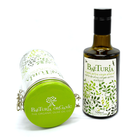 Baeturia Veridis Metallkoffer 500 ml. - Oliva Oliva