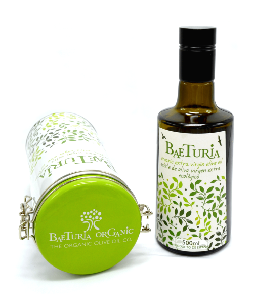 Baeturia Veridis Metal case 500 ml. - Oliva Oliva