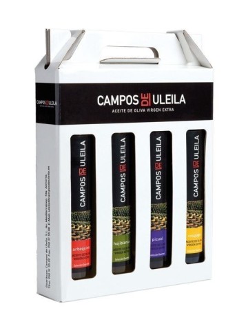Campos de Uleila 4 Varieties Box 4x250 ml. - Oliva Oliva