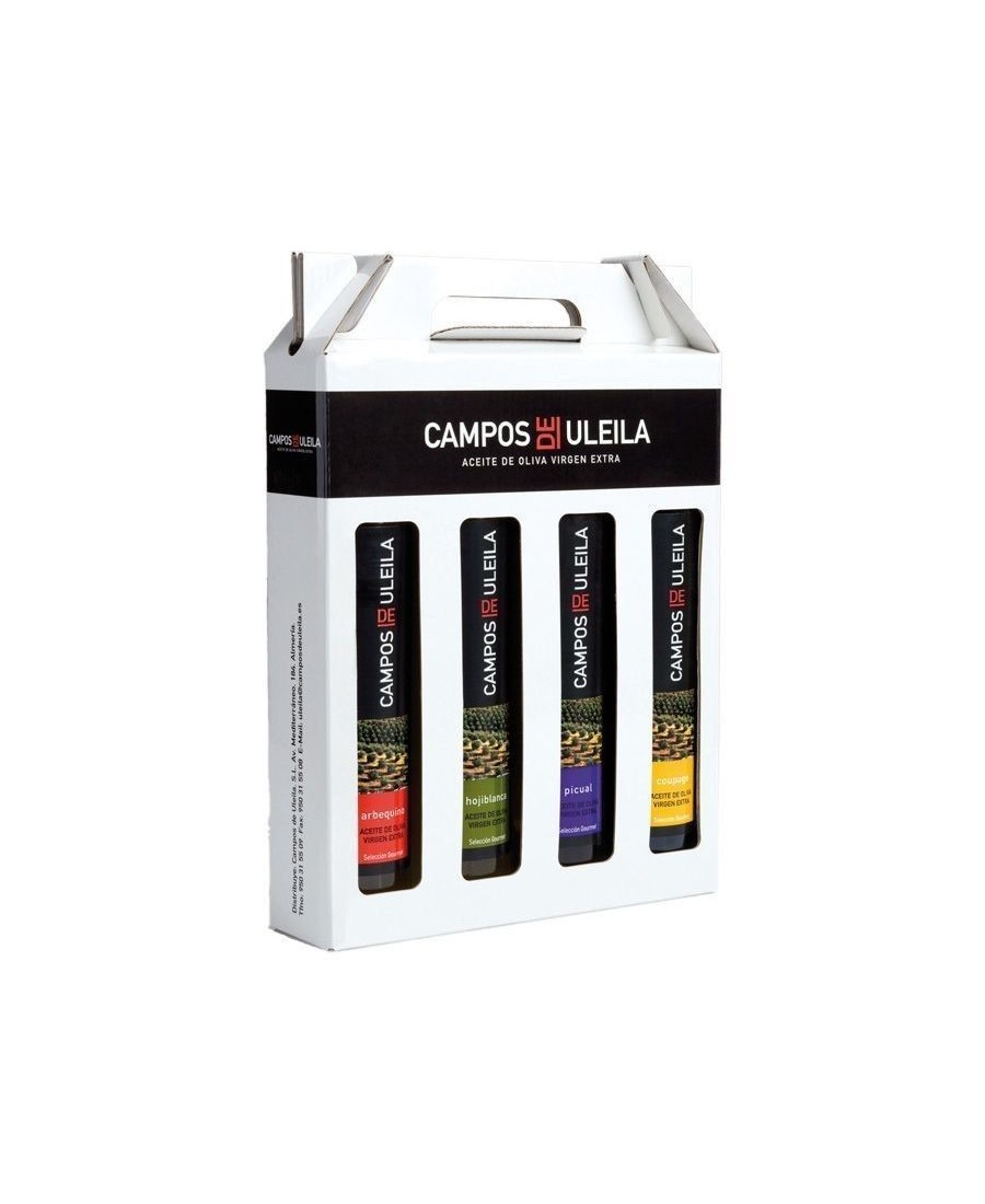 Campos de Uleila 4 Varieties Box 4x250 ml. - Oliva Oliva