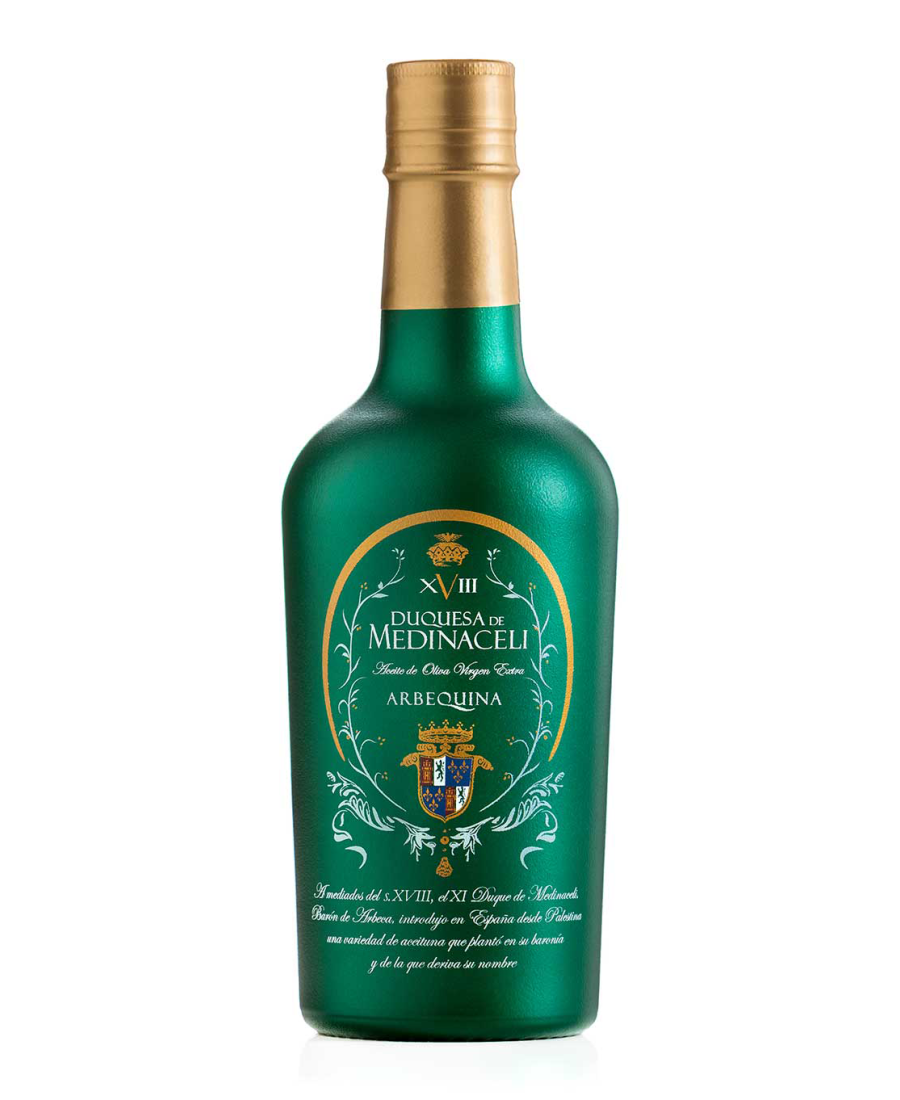 Castillo de Canena Duquesa de Medinaceli Arbequina - Botella de vidrio 375 ml.