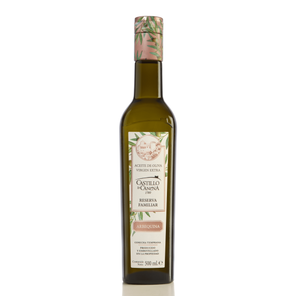 Castillo de Canena Reserva Familiar Arbequina - Botella de vidrio 500 ml.