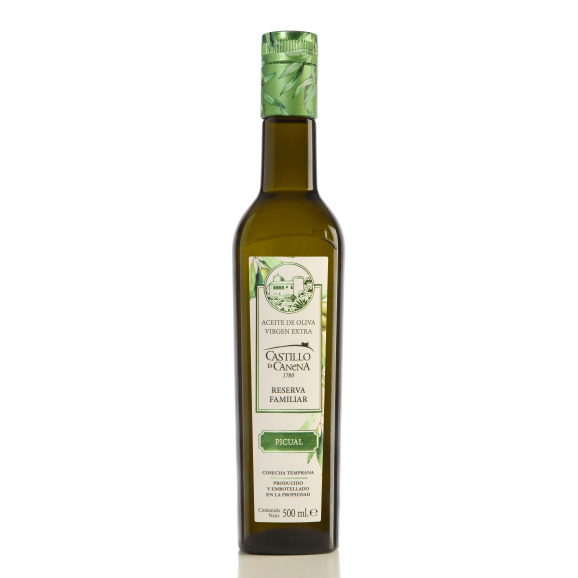 Castillo de Canena Reserva Familiar Picual - Botella de vidrio 500 ml.