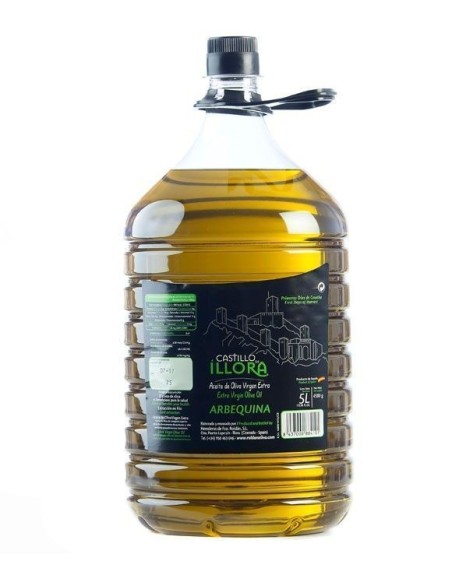 Castillo de Íllora Arbequina Garrafa PET 5 l. - Oliva Oliva