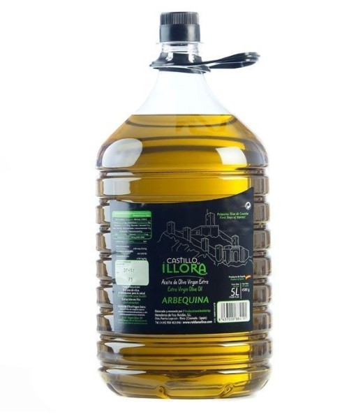 Castillo de Íllora Arbequina PET bottle 5 l. - Oliva Oliva