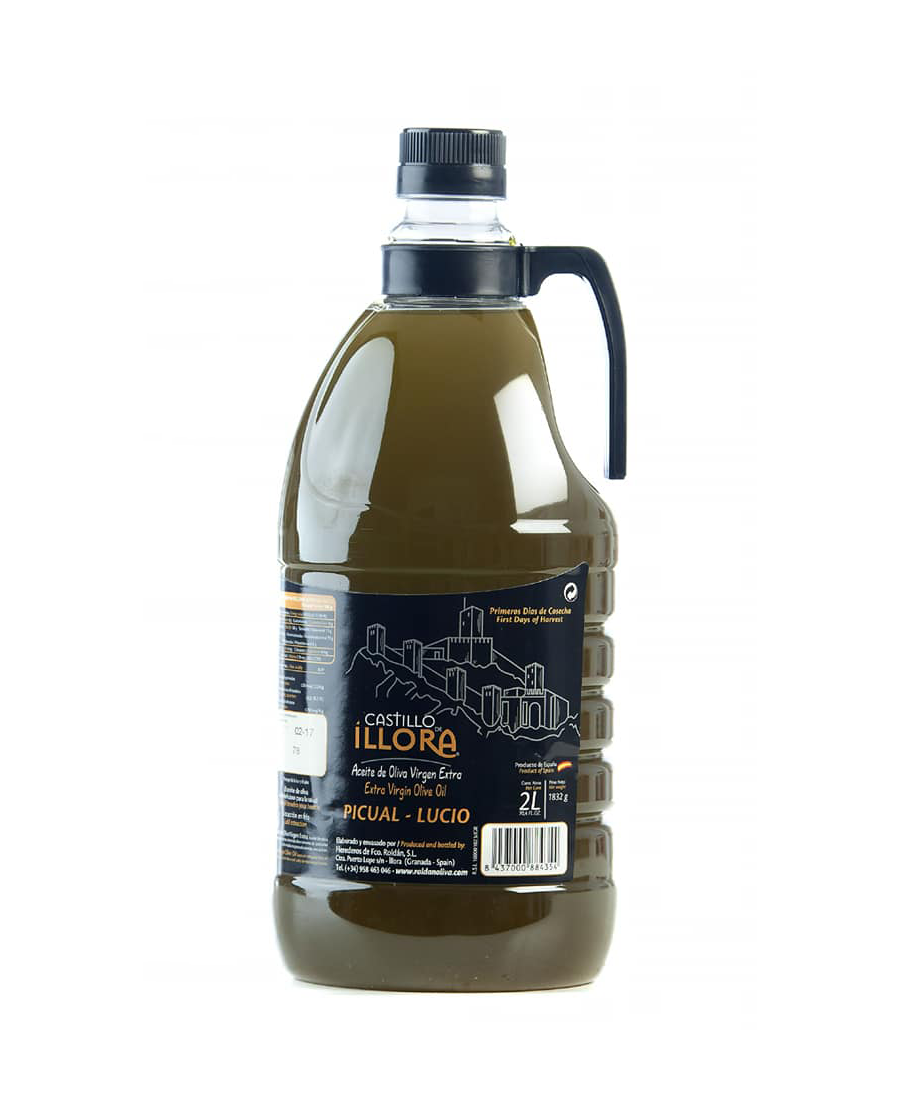 Castillo de Íllora Picual Lucio Plastikkaraffe 2 l. - Oliva Oliva