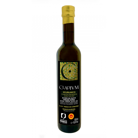 Cladium Hojiblanco Glass bottle 500 ml.